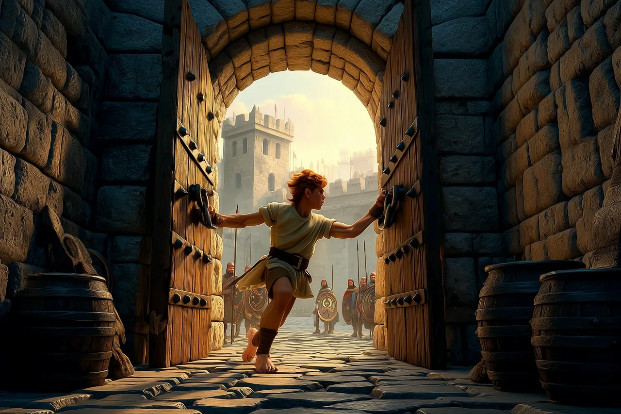 Before the Crown - David at the city gates
